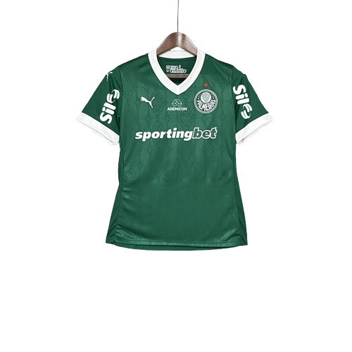Camiseta Palmeiras 25/26 I Casa - Todos los Patrocinios - Femenina