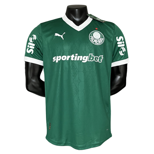 Camiseta Palmeiras 25/26 I Casa - Todos los Patrocinios - Versión Jugador