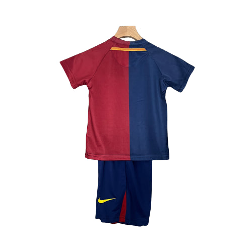 Conjunto Infantil Retrô - Barcelona 08/09 I Casa