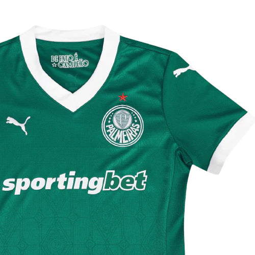 Camiseta Palmeiras 25/26 I Casa - Femenina