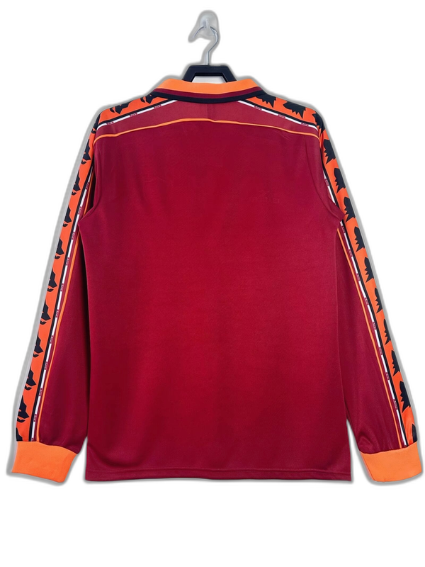 Camiseta AS Roma 98/99 I Casa - Manga Larga Versión Retro