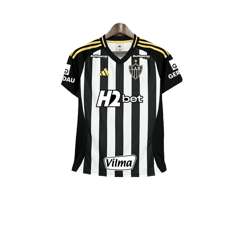 Camiseta Atlético Mineiro 25/26 I Casa - Todos los Patrocinios - Femenina