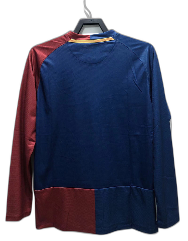 Camiseta Barcelona 08/09 I Casa - Manga Larga Versión Retro