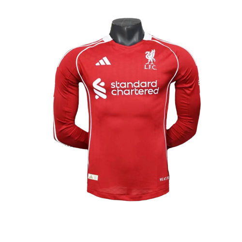 Camiseta Liverpool 25/26 I Casa - Manga Larga