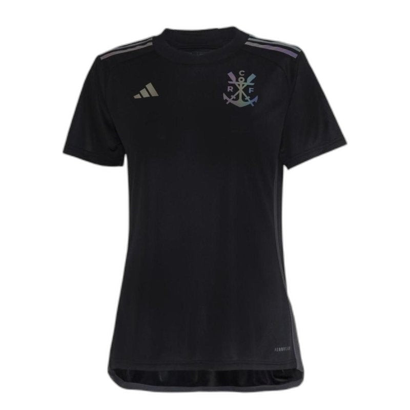 Camiseta Flamengo 23/24 III Tercera Negro - Femenina
