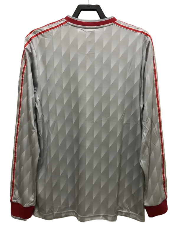 Camiseta Liverpool 89/91 II Visitante - Manga Larga Versión Retro