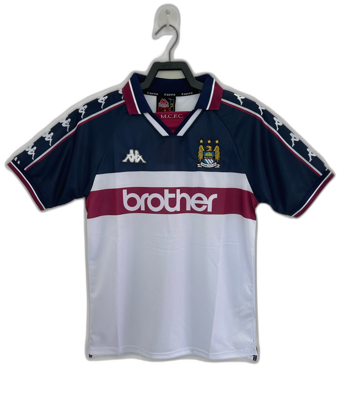 Camiseta Manchester City 97/98 II Visitante - Versión Retro