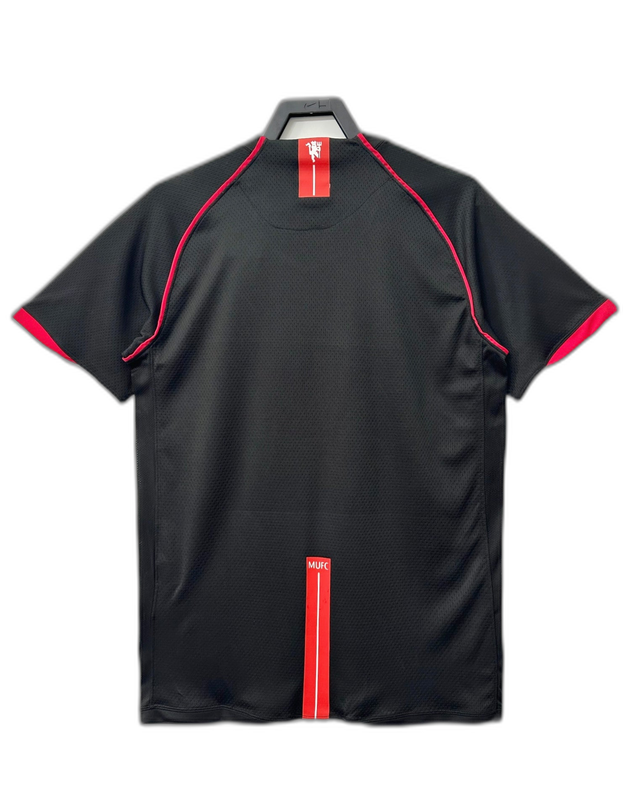 Camiseta Manchester United 07/08 Negro II Visitante - Versión Retro
