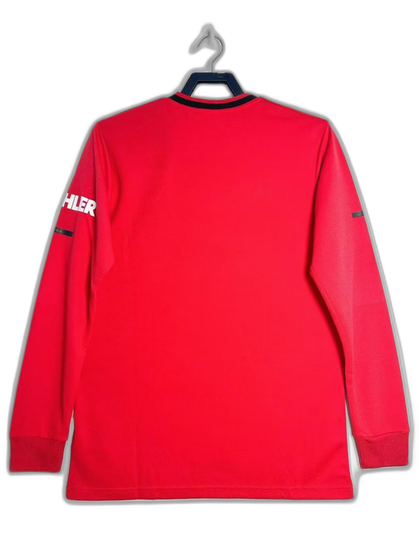 Camiseta Manchester United 19/20 I Casa - Manga Larga Versión Retro