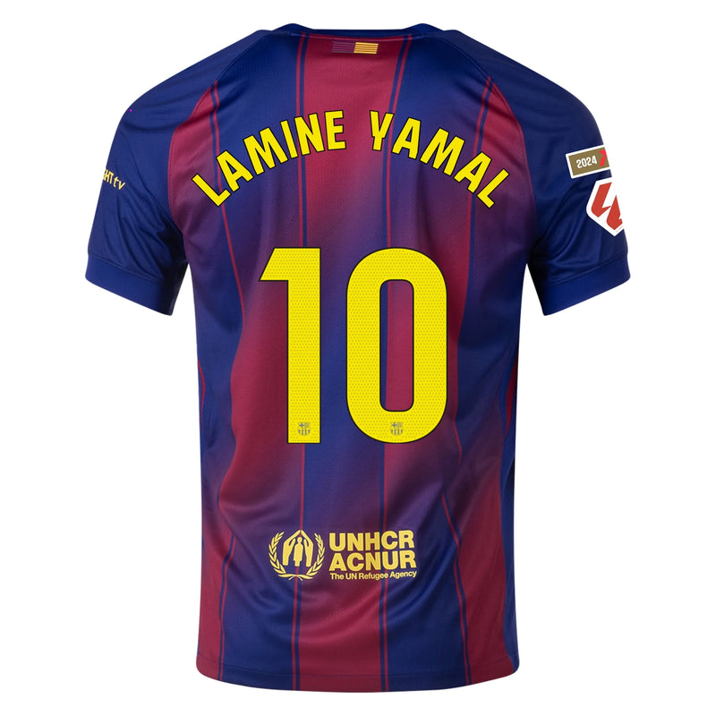 Camiseta Lamine Yamal - Barcelona 25/26 I Casa - Versión Aficionado